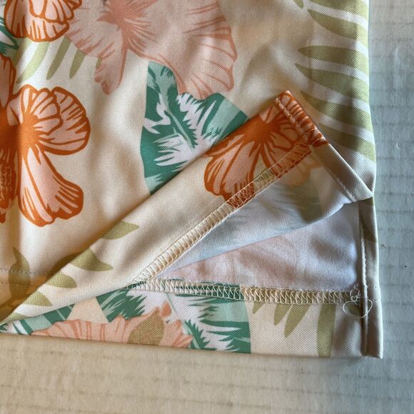 Monterey Club Golf Shirt Men's L Sage Polo Moisture Wicking Dry Swing Tropical - Picture 8 of 10